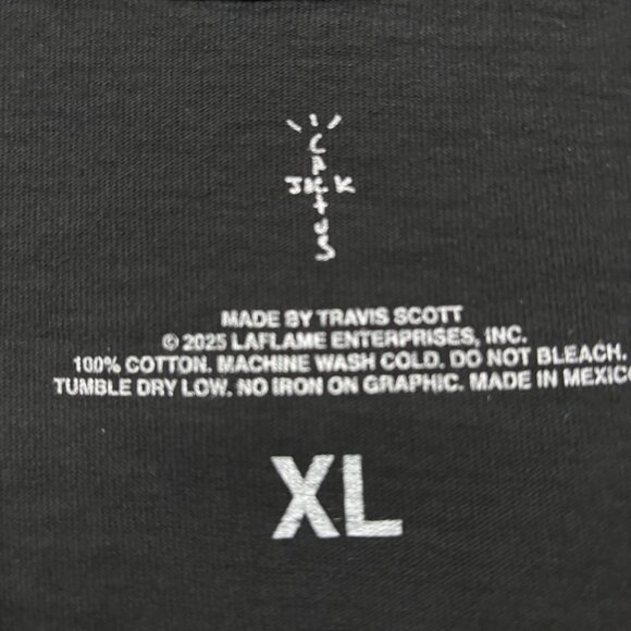 Cactus Jack Pack B2 Jackboys 2 Album Promo Rap T-Shirt XL - Picture 4 of 4